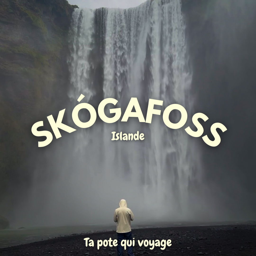 Découvrez la cascade Skógafoss en Islande