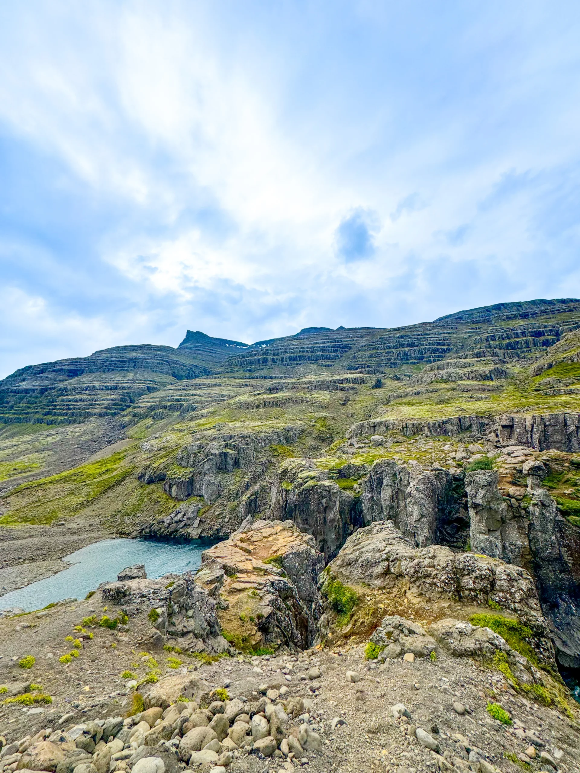 Nykurhylsfoss paysage