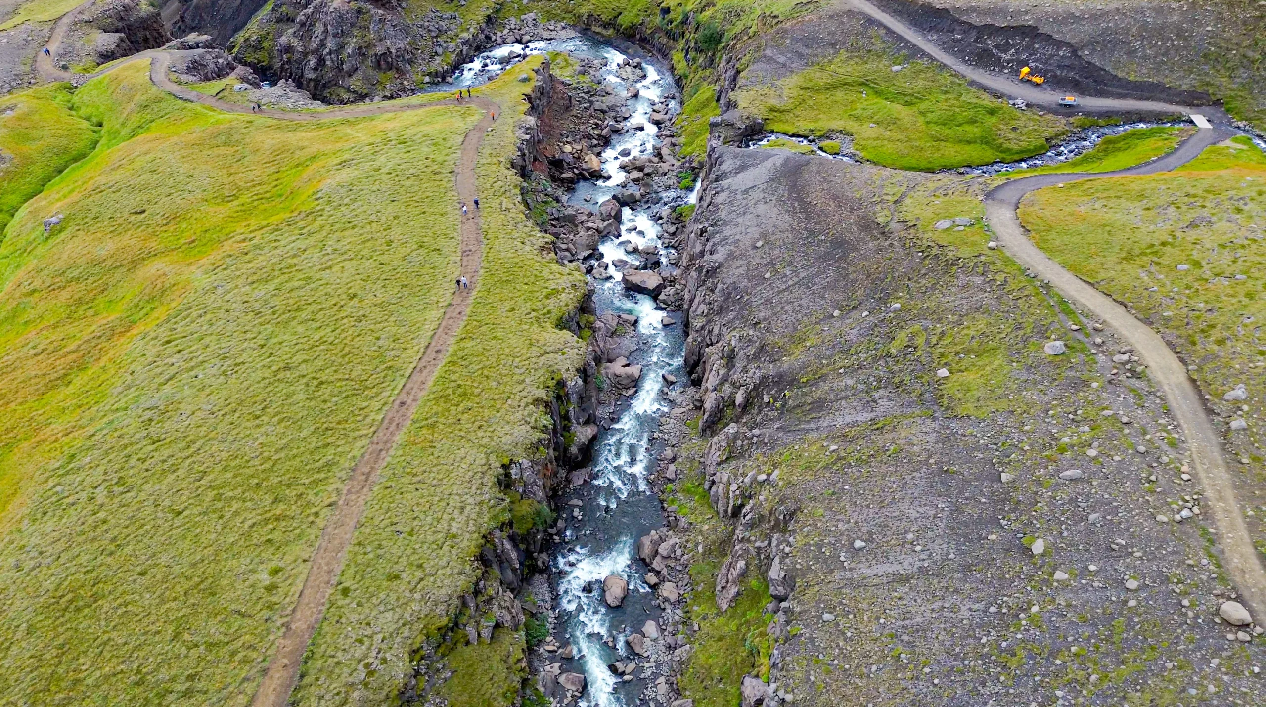 Hengifoss randonnée Hengifoss randonnée