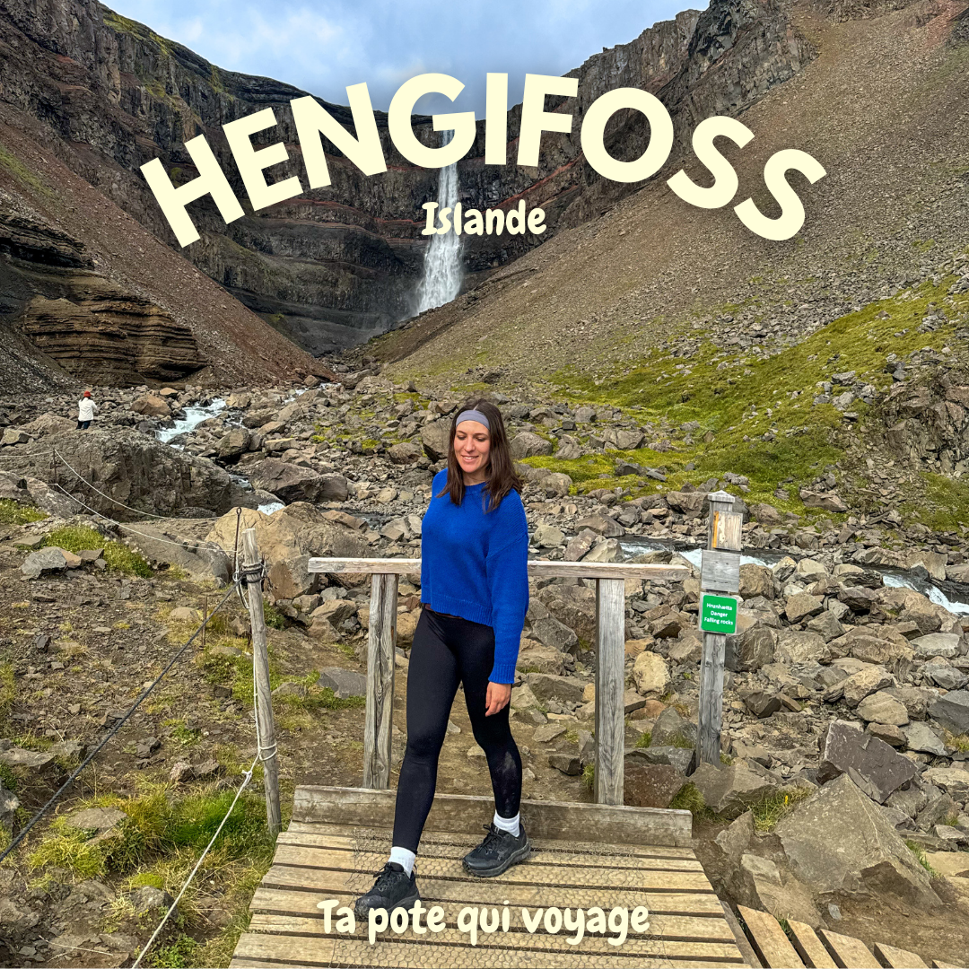 Hengifoss : la cascade de l’Est islandais