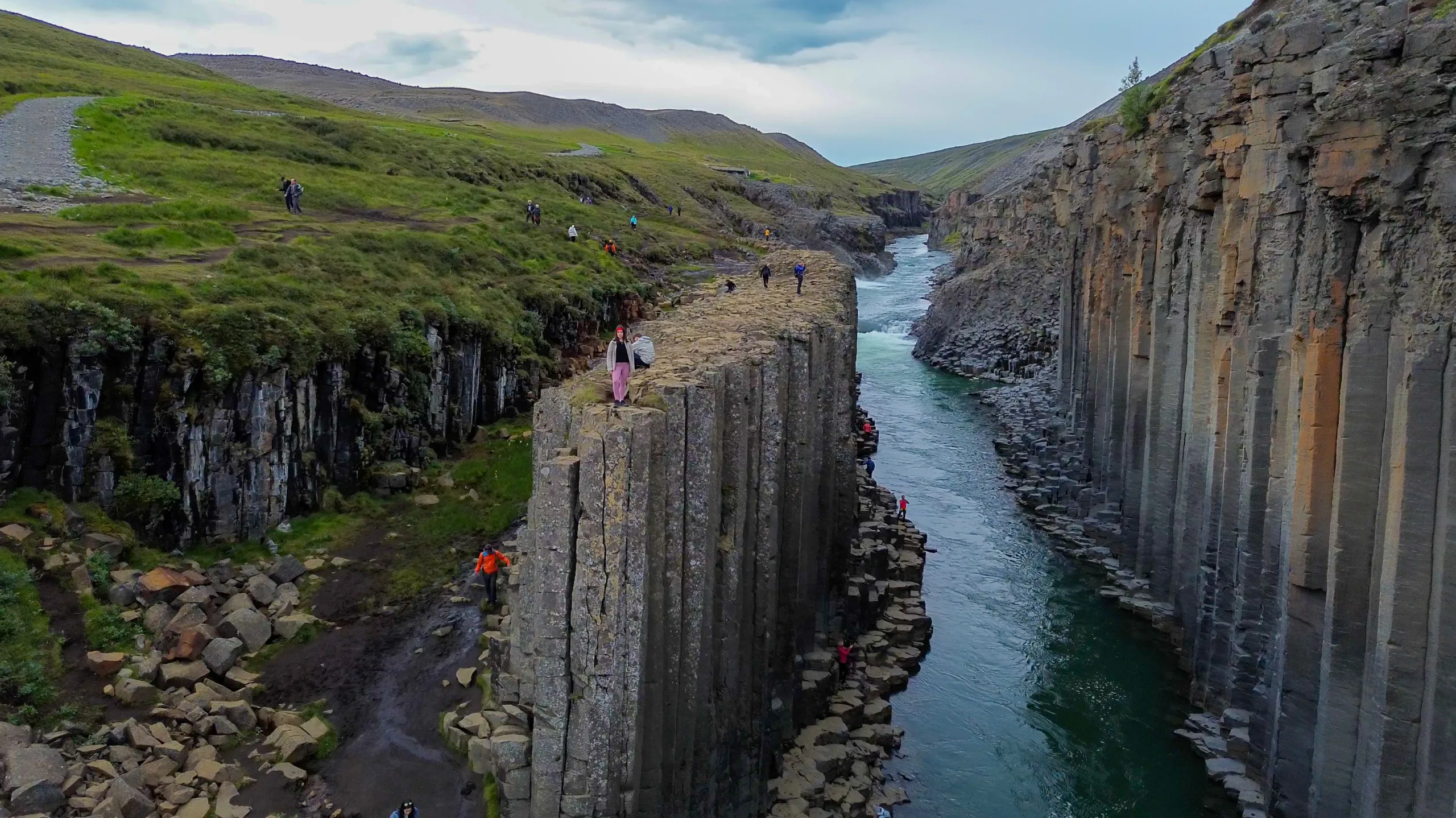 Stuðlagil canyon Stuðlagil canyon