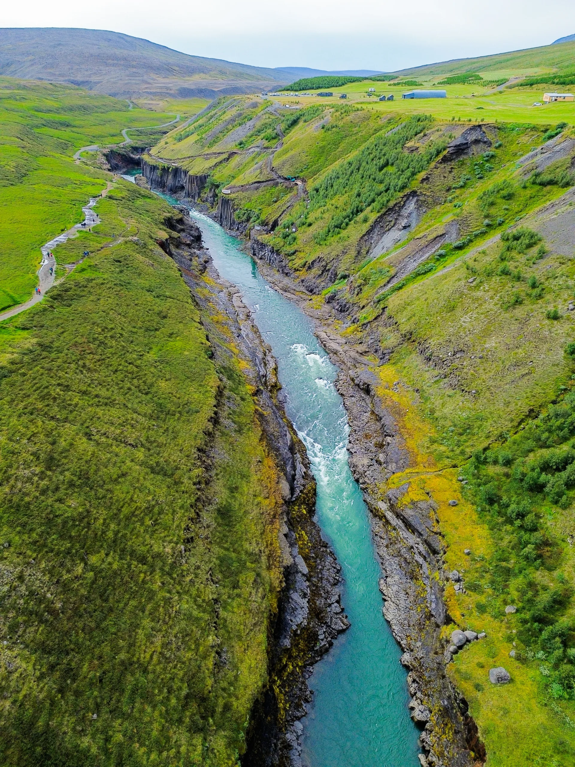 Stuðlagil islande Stuðlagil islande