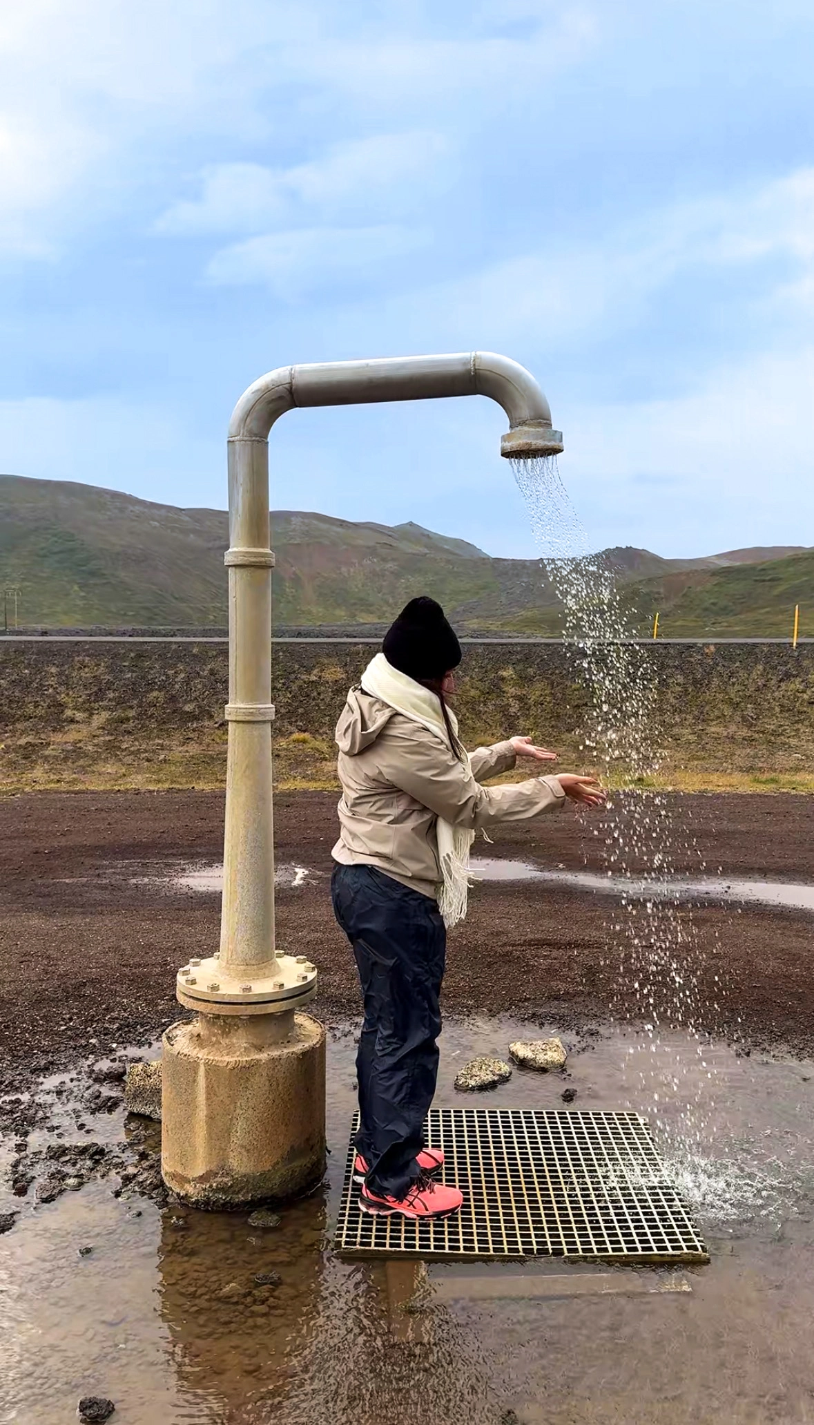 Hot Spring Shower islande